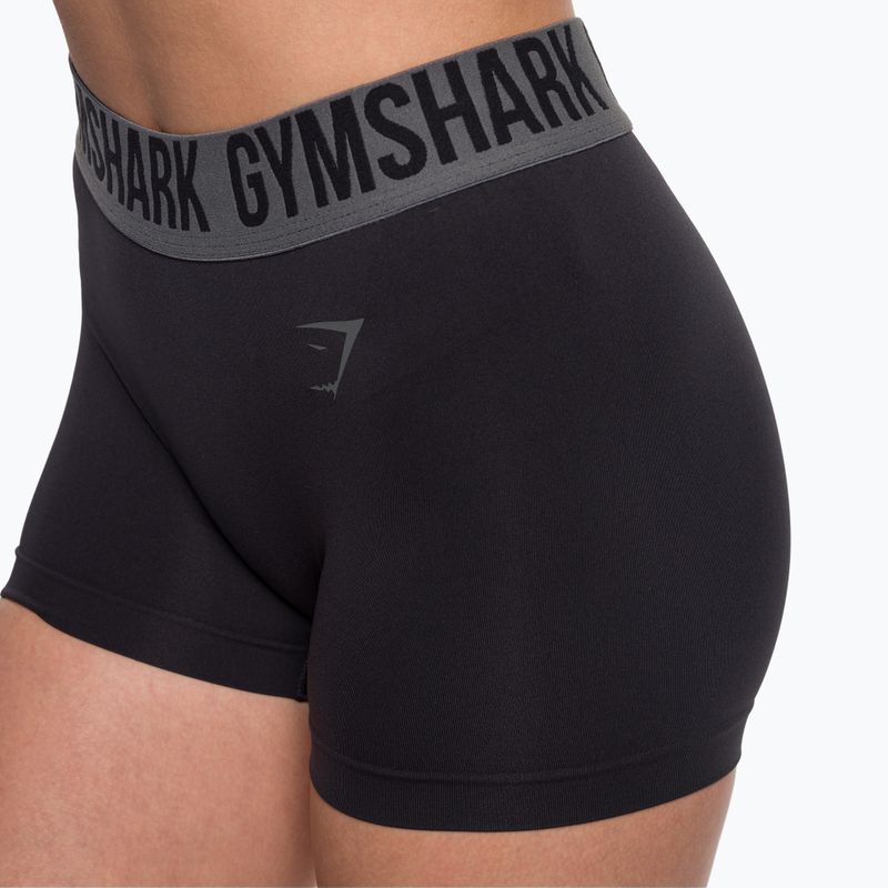 Moteriški treniruočių šortai Gymshark Fit black 4