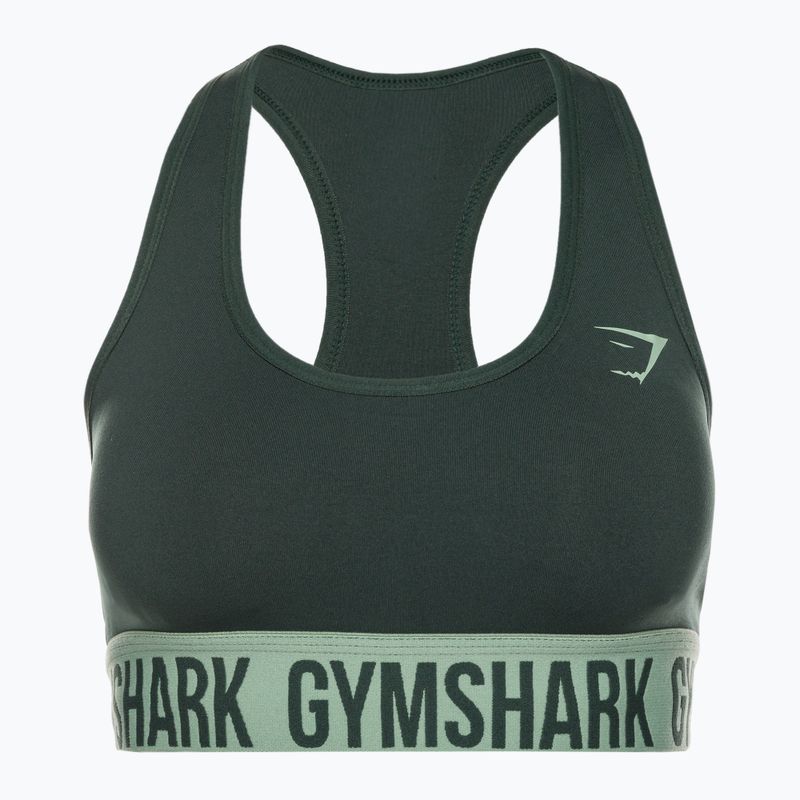 "Gymshark Fit Sports" žalia fitneso liemenėlė 5