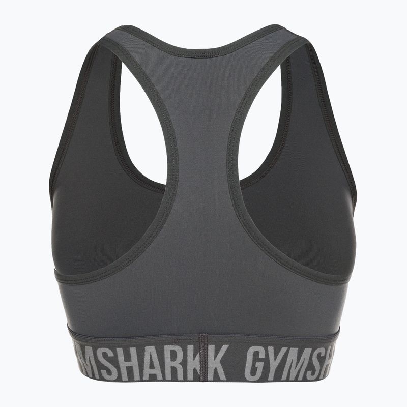 "Gymshark Fit Sports" pilka fitneso liemenėlė 6