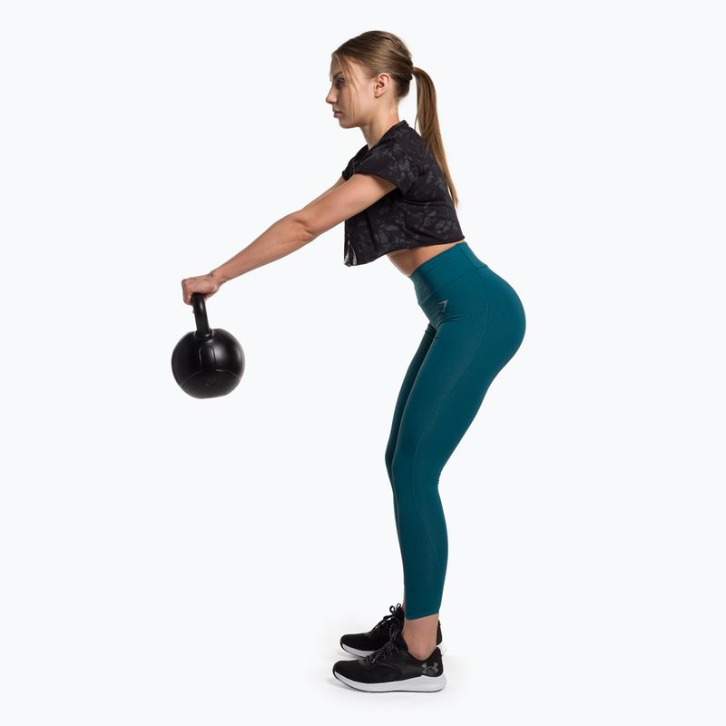 Moteriškos treniruočių tamprės Gymshark Speed niagara teal 2