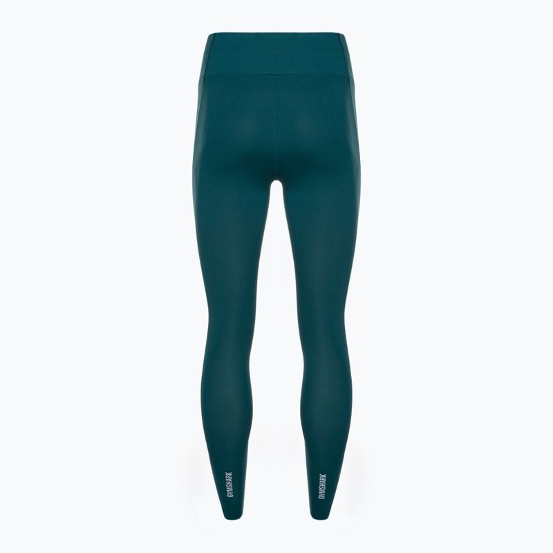 Moteriškos treniruočių tamprės Gymshark Speed niagara teal 6