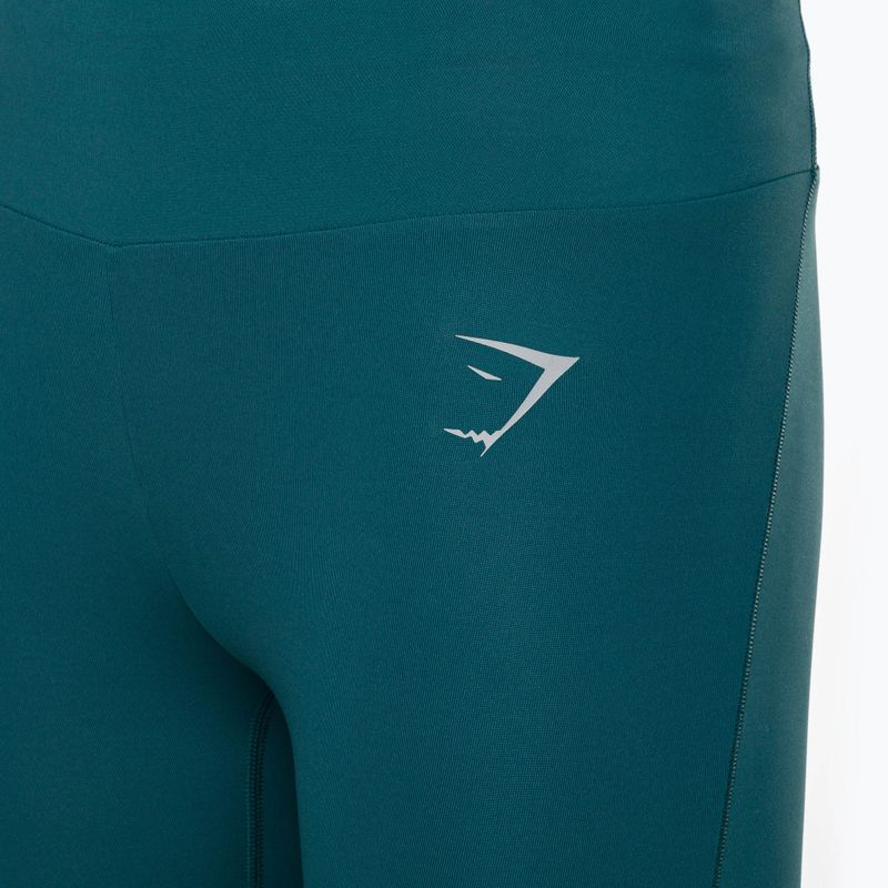 Moteriškos treniruočių tamprės Gymshark Speed niagara teal 7