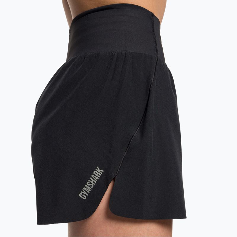 Moteriški treniruočių šortai Gymshark Speed black 4