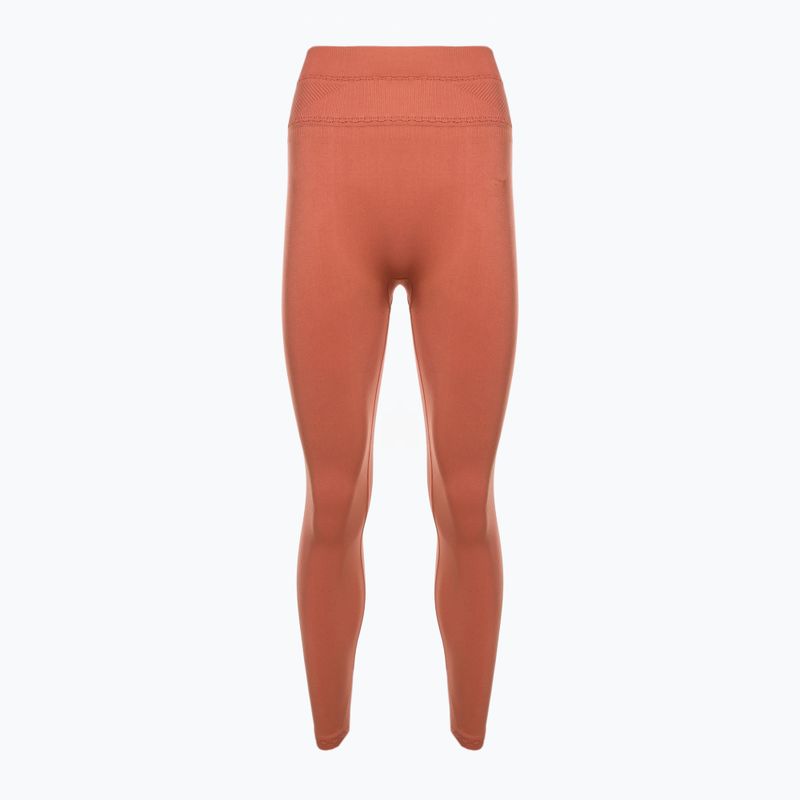 Moteriškos treniruočių tamprės Gymshark Studio Earth orange 5