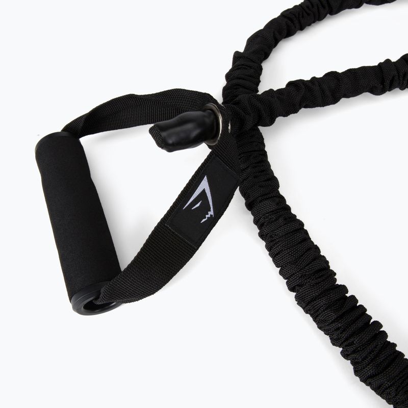 "Gymshark" sunkiųjų pasipriešinimo laidų pratybų plėstuvas juodas 3