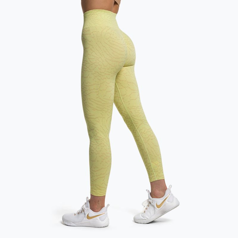 Moteriškos treniruočių tamprės Gymshark Adapt Animal Seamless firefly green 3