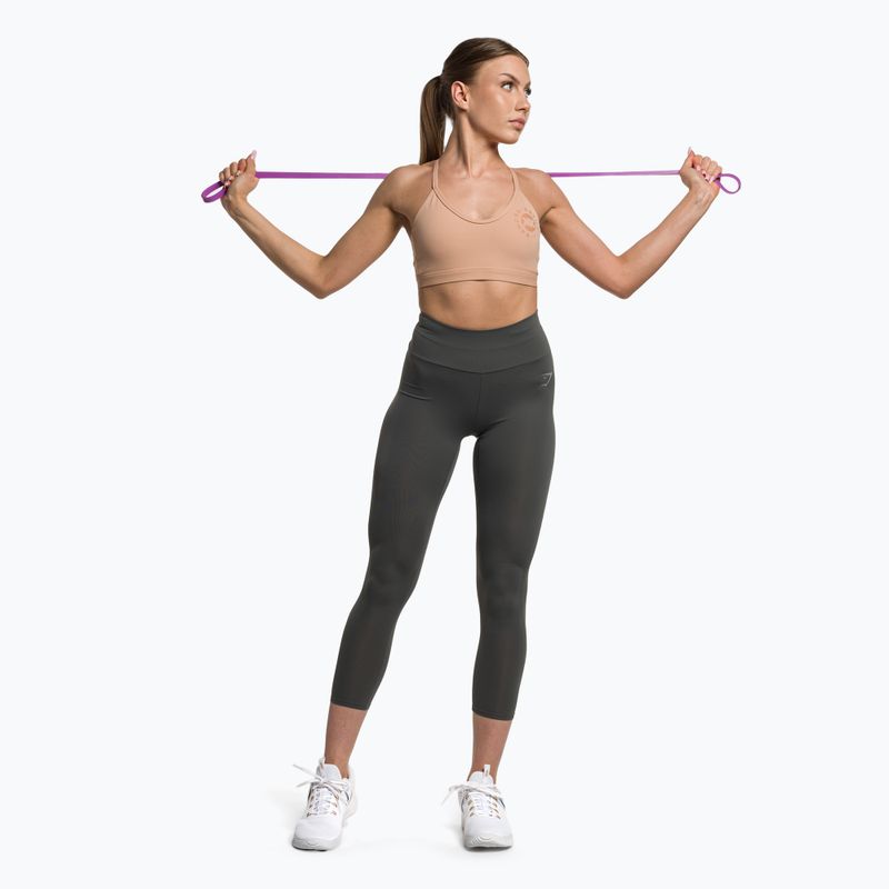 Moteriškos treniruočių tamprės Gymshark Speed charcoal grey 2