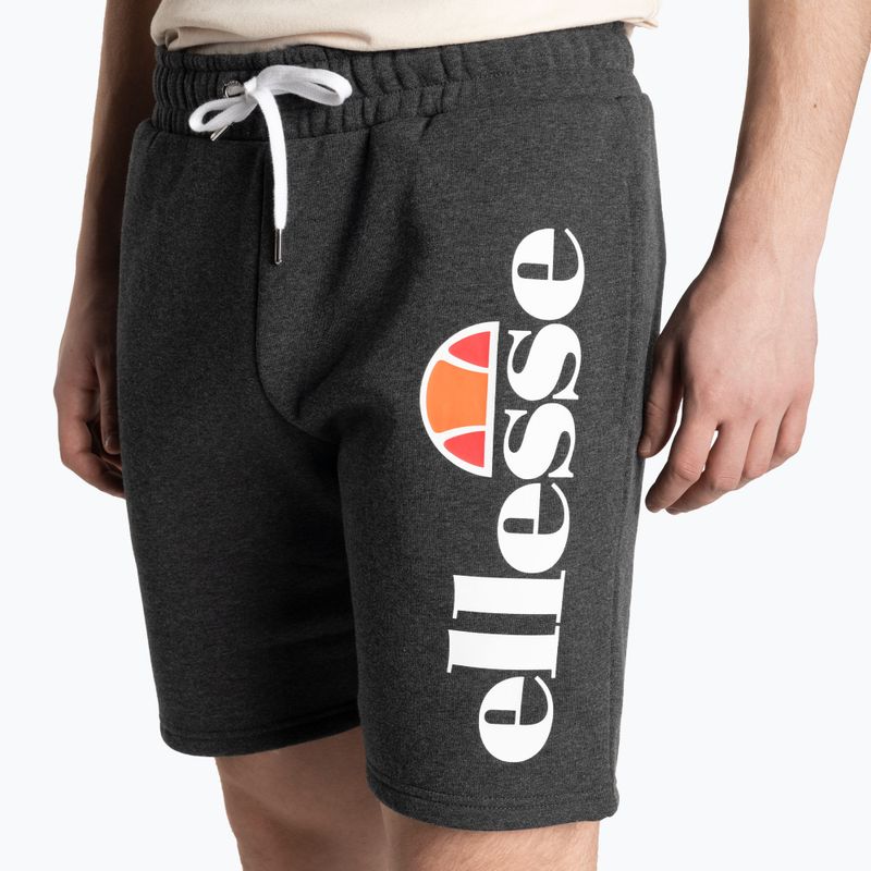 Ellesse Bossini vyriški šortai tamsiai pilki marl 3