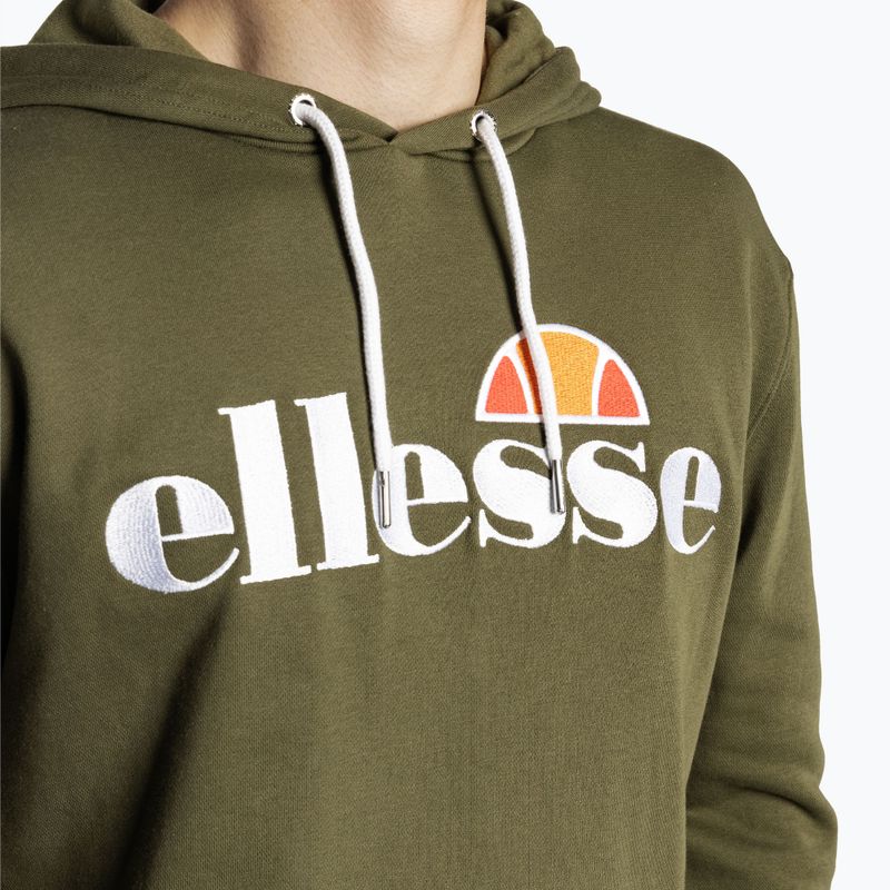 Vyriški treniruočių džemperiai Ellesse Ferrer Oh Hoody chaki spalvos 3