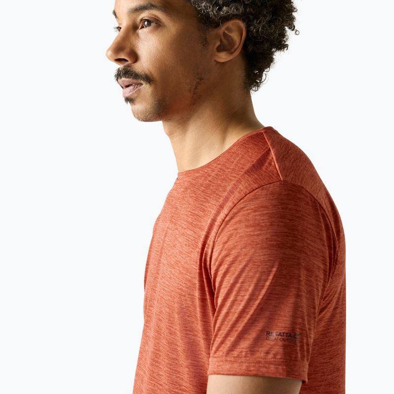Vyriški žygio marškinėliai REGATTA Fingal Edition rusty orange 4