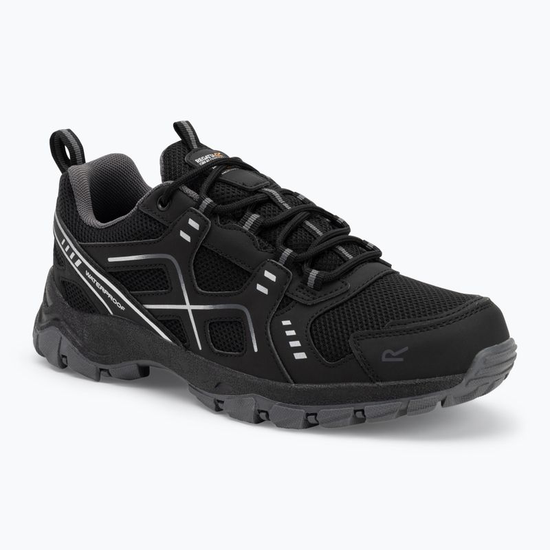 Vyriški "Regatta Vendeavour Low" trekingo batai black/granite