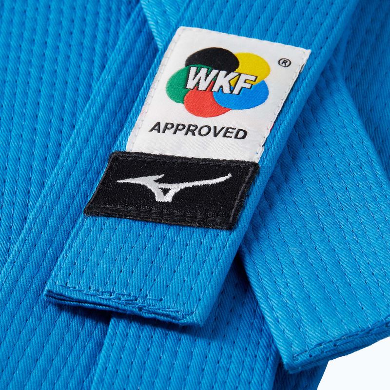 Diržas kimono Mizuno Karate WKF RB blue 2