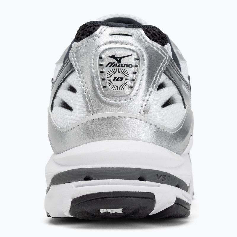 Vyriški batai Mizuno Wave Rider 10 white/silver/black 6