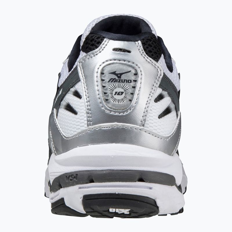 Vyriški batai Mizuno Wave Rider 10 white/silver/black 5