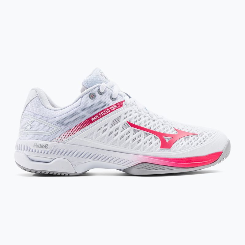 Moterų teniso bateliai Mizuno Wave Exceed Tour 4 CC white 61GA207164 2