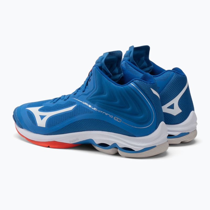 Mizuno Wave Lightning Z6 Mid tinklinio bateliai mėlyni V1GA200524 3