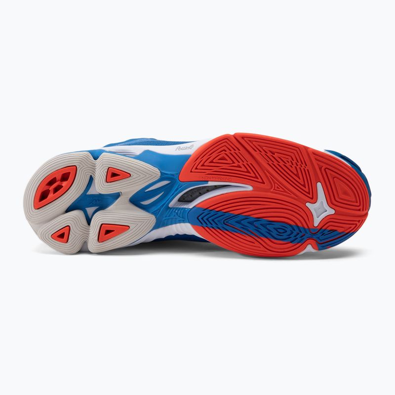 Mizuno Wave Lightning Z6 Mid tinklinio bateliai mėlyni V1GA200524 4