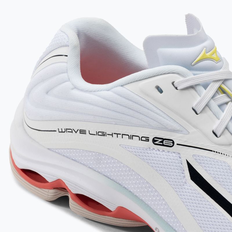 Moterų tinklinio bateliai Mizuno Wave Lightning Z6 white V1GC200010 9