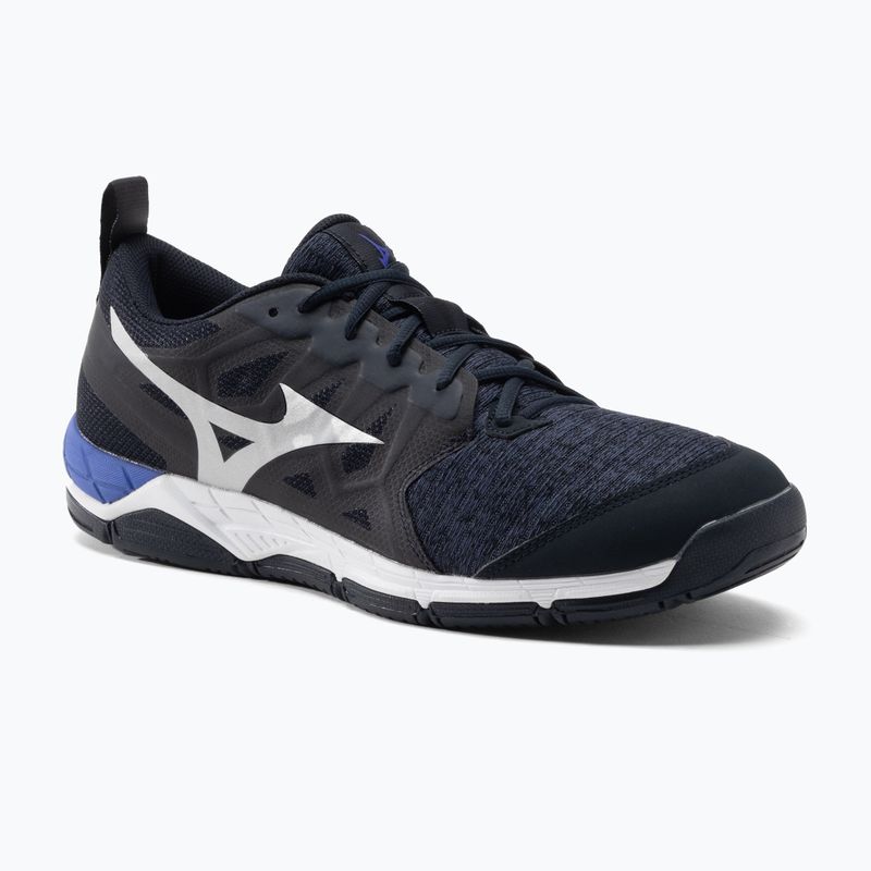 Vyriški tinklinio bateliai Mizuno Wave Supersonic 2 navy blue V1GA204002