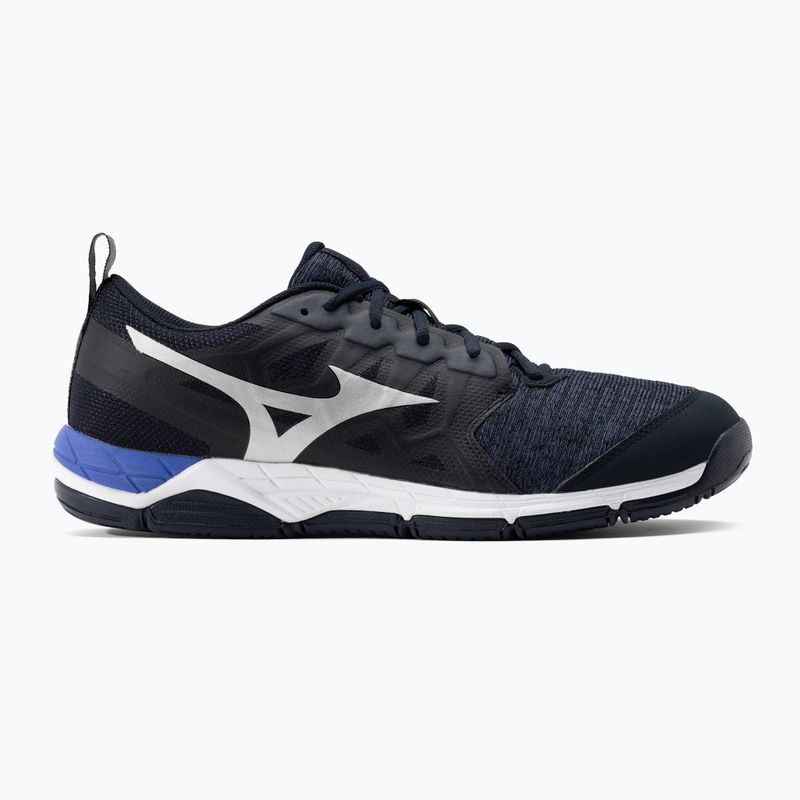 Vyriški tinklinio bateliai Mizuno Wave Supersonic 2 navy blue V1GA204002 2