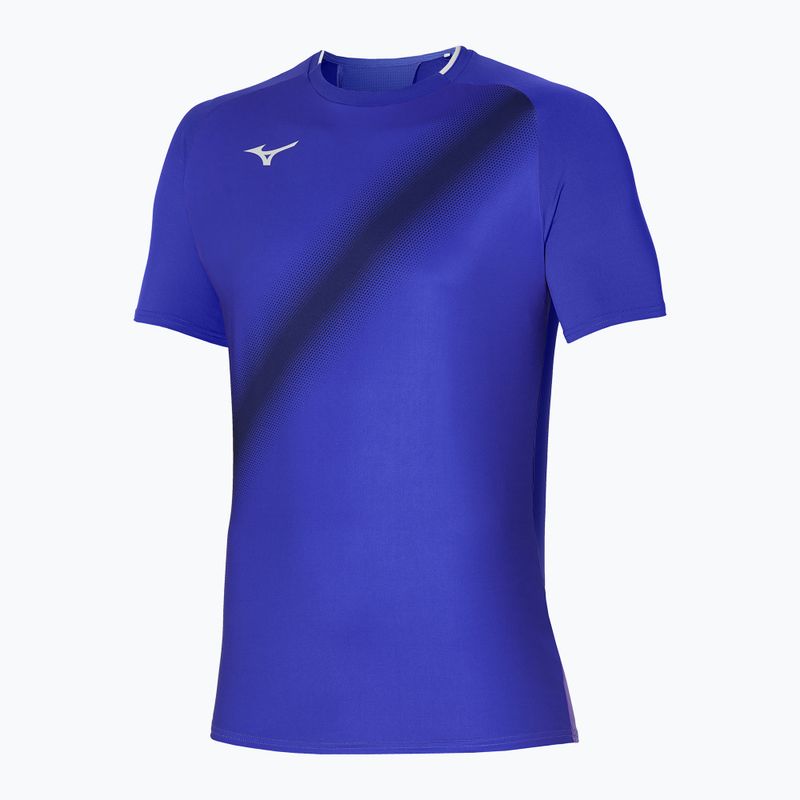 Vyriški teniso marškinėliai Mizuno Shadow Tee violet blue