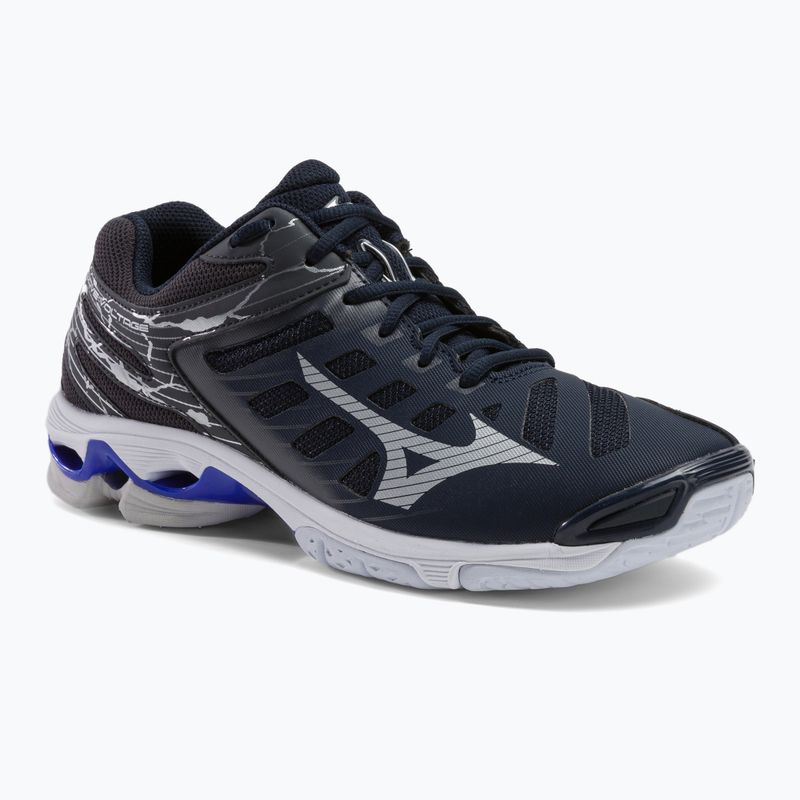 Vyriški tinklinio bateliai Mizuno Wave Voltage navy blue V1GA216001