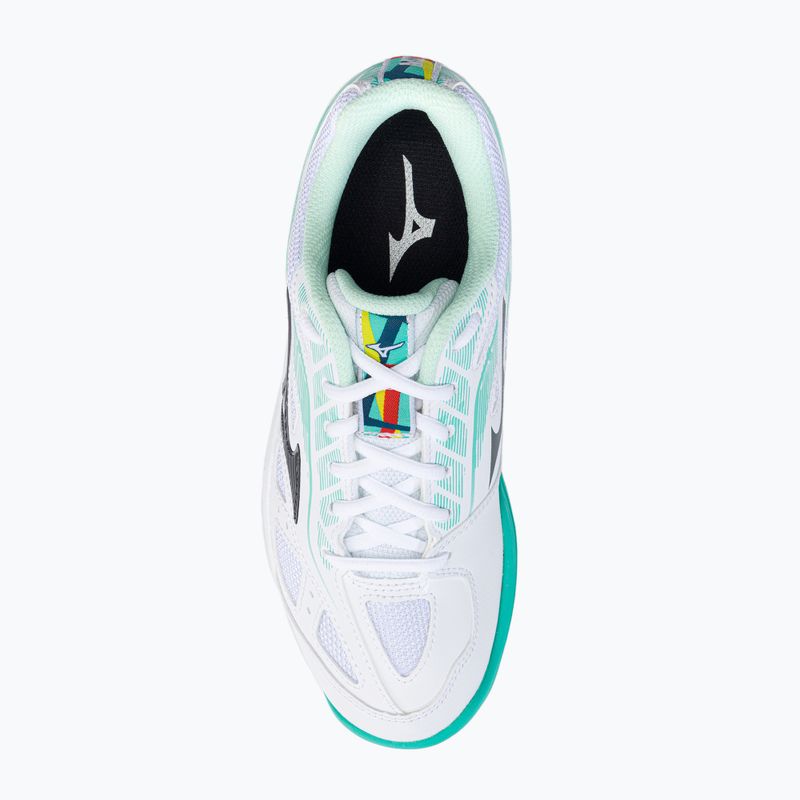 Moteriški teniso bateliai Mizuno Break Shot 3 AC white and green 61GA212623 6