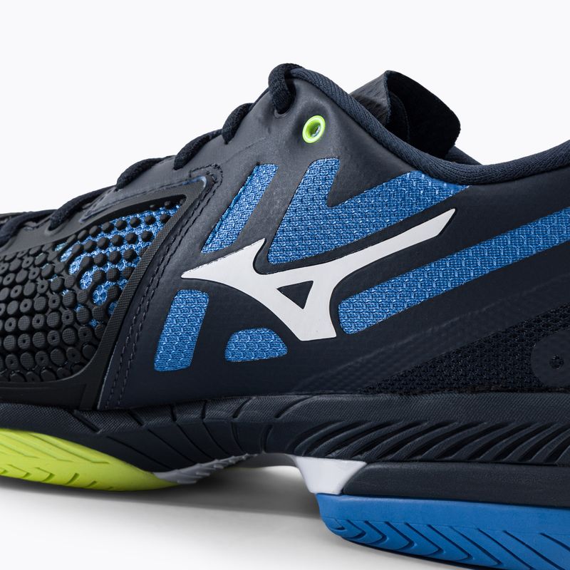 Vyriški teniso bateliai Mizuno Wave Exceed Tour 5AC navy blue 61GA2270 9
