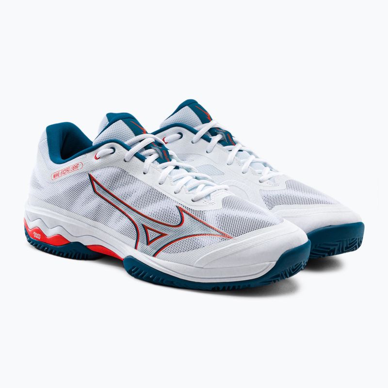 Vyriški teniso bateliai Mizuno Wave Exceed Light CC white 61GC222030 5