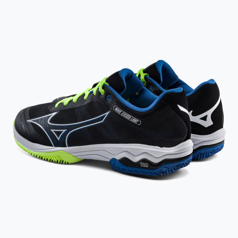 Vyriški teniso bateliai Mizuno Wave Exceed Light CC black 61GC2220 3