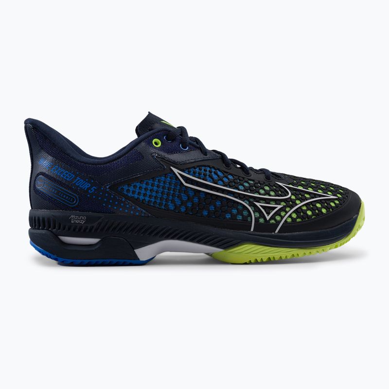 Vyriški teniso bateliai Mizuno Wave Exceed Tour 5CC navy blue 61GC2274 2