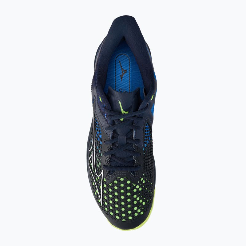 Vyriški teniso bateliai Mizuno Wave Exceed Tour 5CC navy blue 61GC2274 6