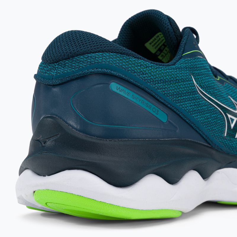 Vyriški bėgimo bateliai Mizuno Wave Skyrise 3 blue J1GC220901 9