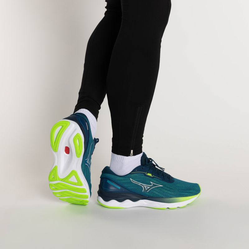 Vyriški bėgimo bateliai Mizuno Wave Skyrise 3 blue J1GC220901 2