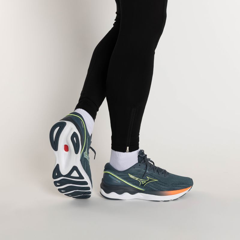 Vyriški bėgimo bateliai Mizuno Wave Skyrise 3 nibies J1GC220981 3