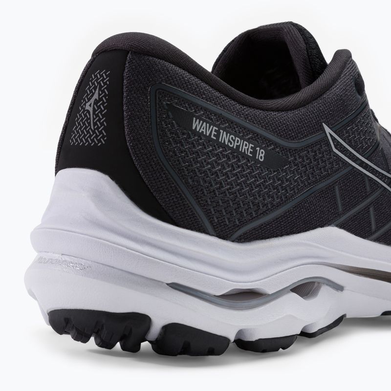 Vyriški bėgimo bateliai Mizuno Wave Inspire 18 black J1GC224404 9