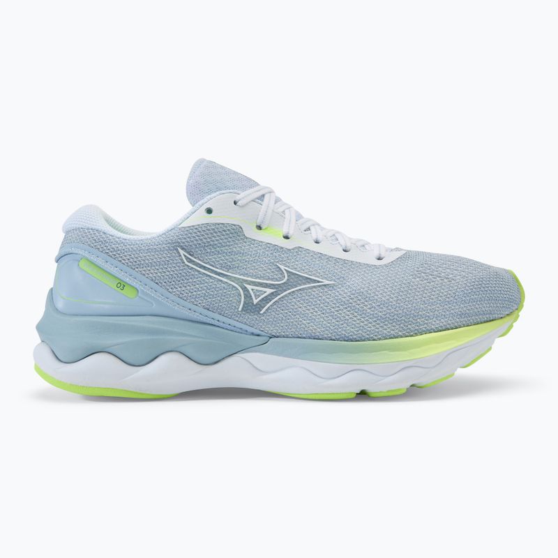 Moteriški bėgimo batai Mizuno Skyrise 3 white/ white/ neo lime 2