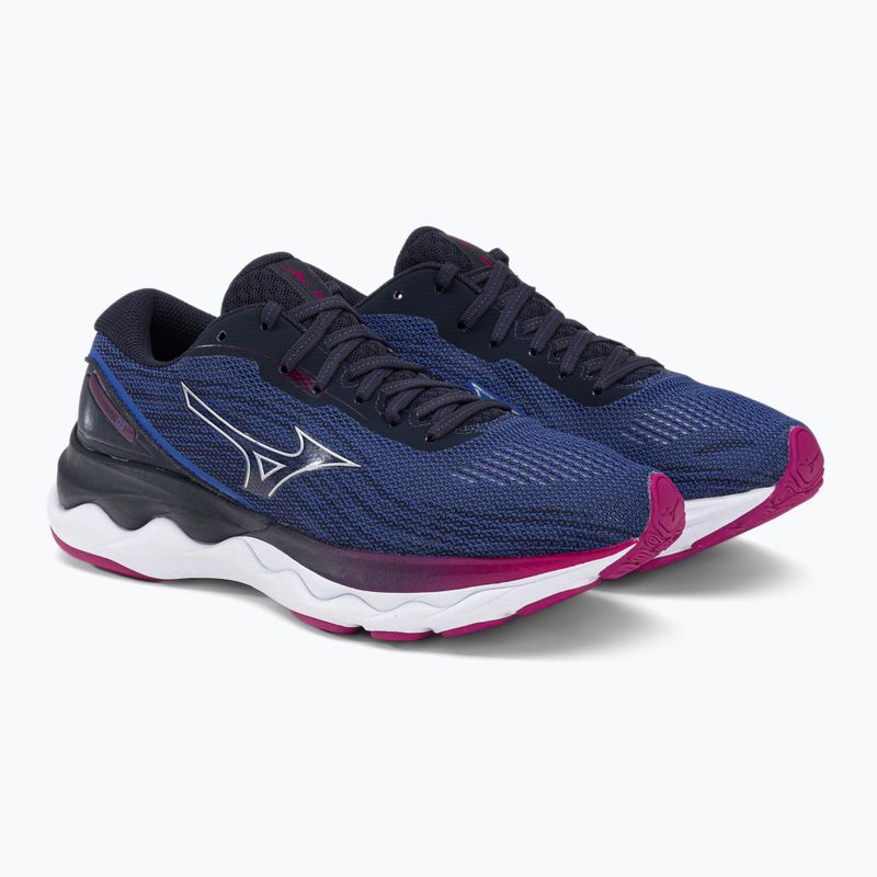 Vyriški bėgimo bateliai Mizuno Wave Skyrise 3 navy blue J1GD220904 4