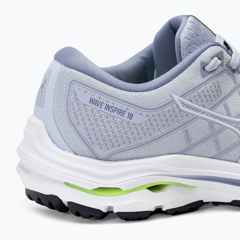 Moteriški bėgimo bateliai Mizuno Wave Inspire 18 grey J1GD224401 9