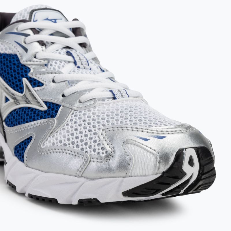 Vyriški batai Mizuno Wave Rider 10 white/silver/surf the web 7