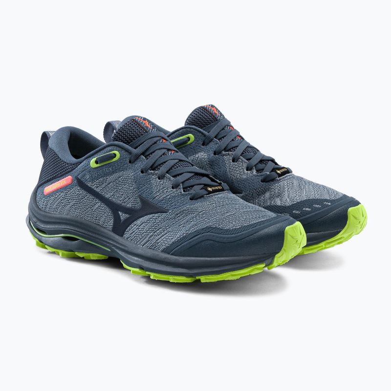 Moteriški bėgimo bateliai Mizuno Wave Rider GTX blue J1GD217947 7