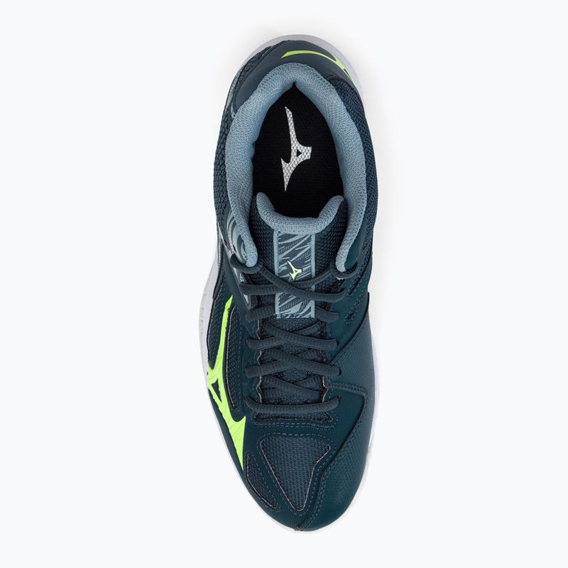 Vyriški tinklinio bateliai Mizuno Thunder Blade 3 Mid blue V1GA217538 6