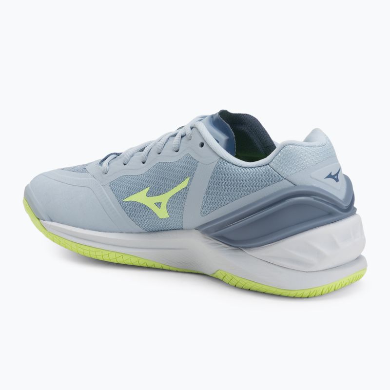 Moteriški rankinio bateliai Mizuno Wave Stealth Neo heather/white/neo lime 3