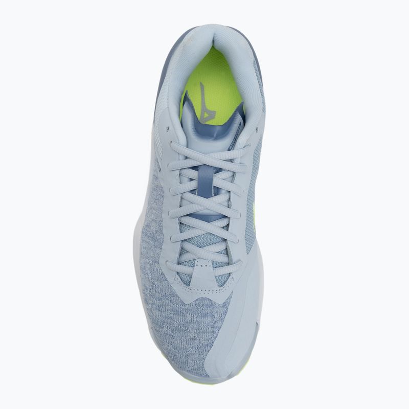 Moteriški rankinio bateliai Mizuno Wave Stealth Neo heather/white/neo lime 5