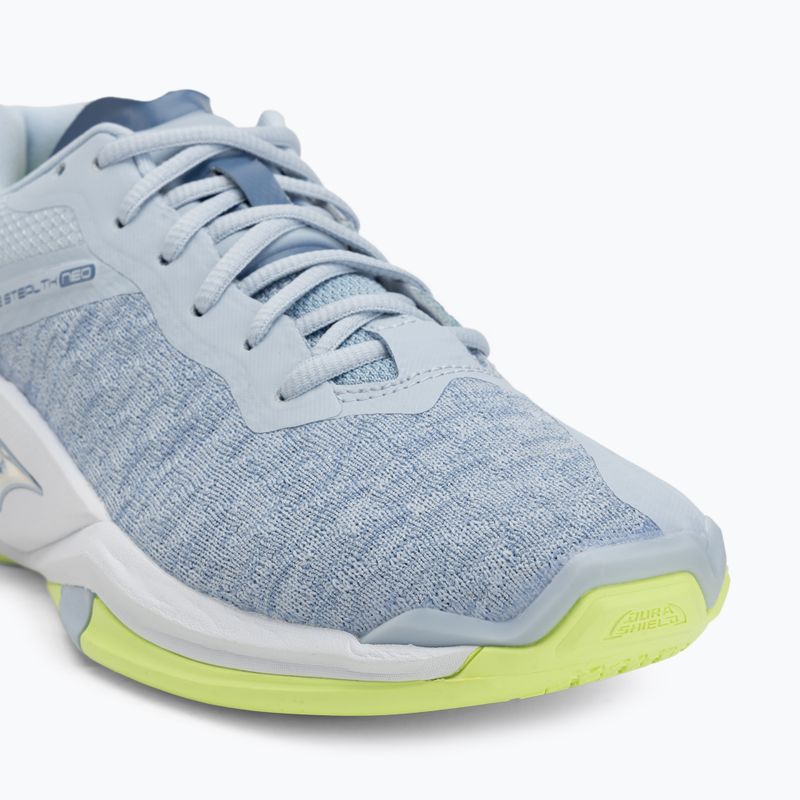 Moteriški rankinio bateliai Mizuno Wave Stealth Neo heather/white/neo lime 7