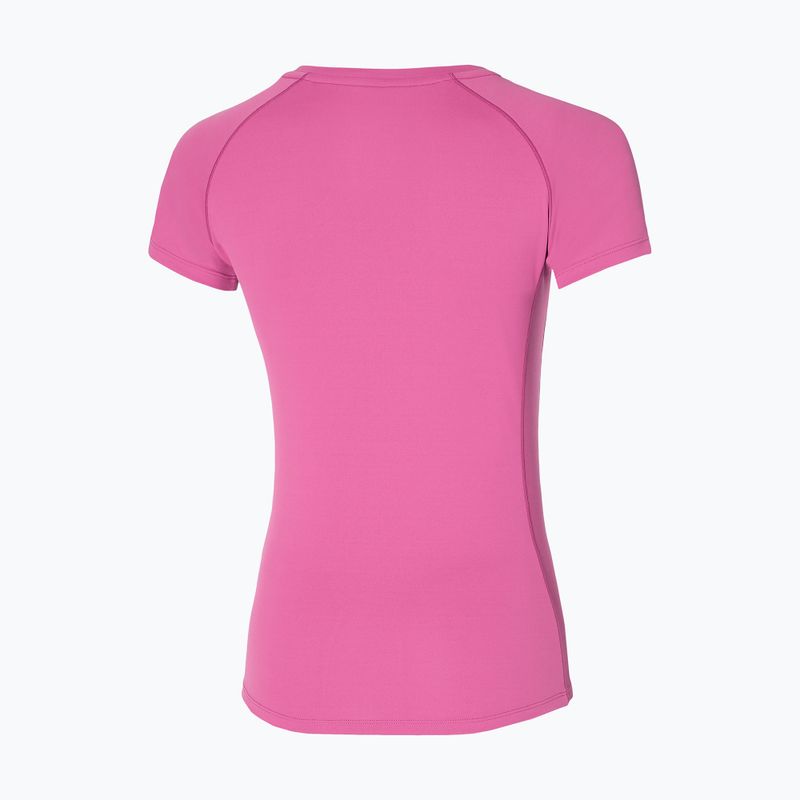 Moteriški bėgimo marškinėliai Mizuno Sun Protect Tee wild orchid 2