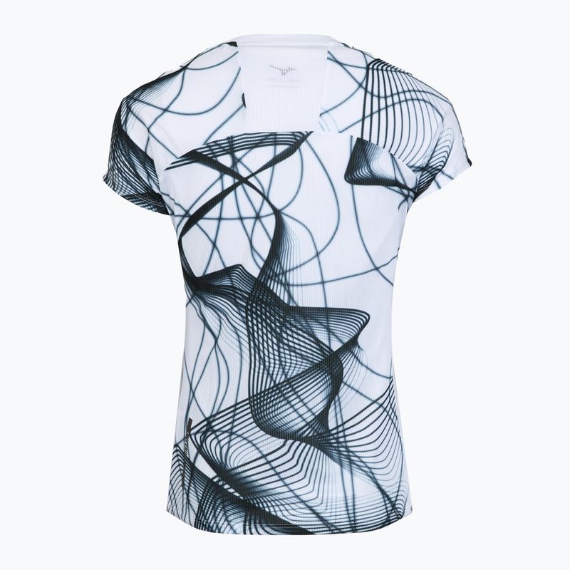Moteriški bėgimo marškinėliai Mizuno white 2
