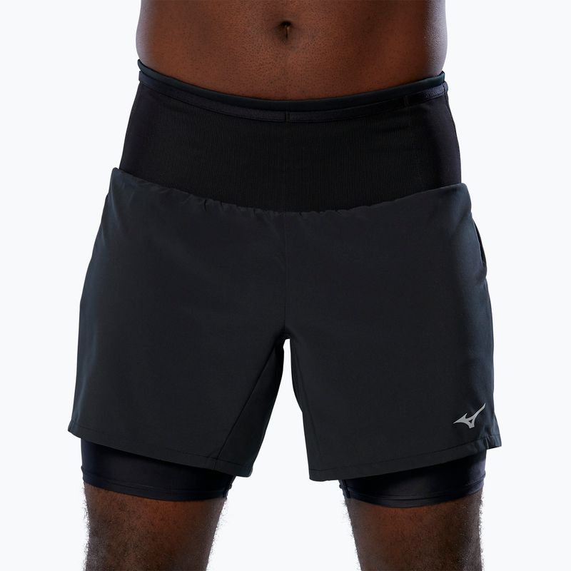 Vyriški bėgimo šortai Mizuno Multi Pocket 7.5 black 3