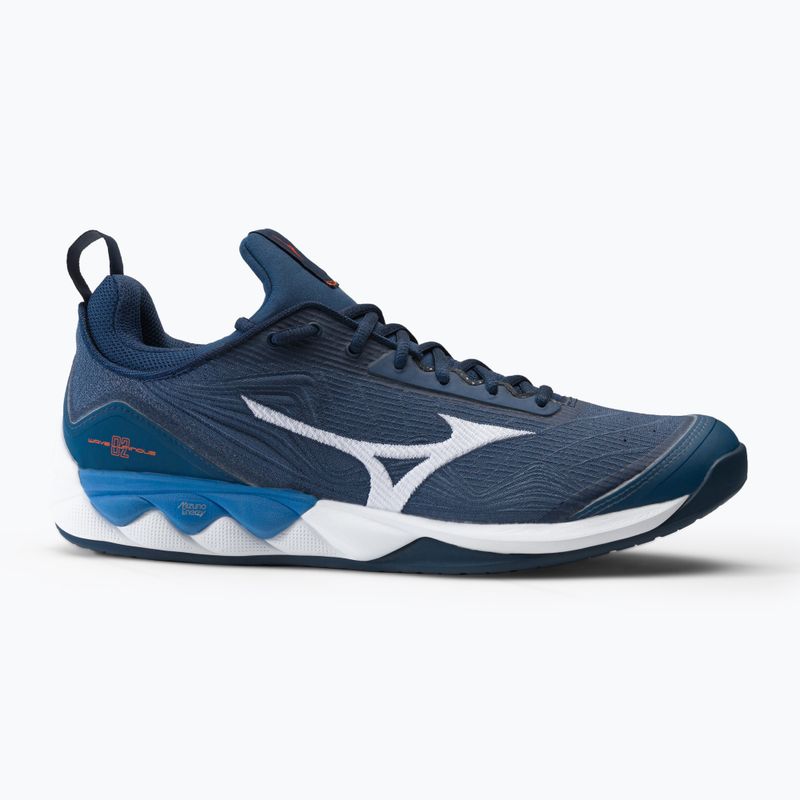 Vyriški tinklinio bateliai Mizuno Wave Luminous 2 blue V1GA212021 2