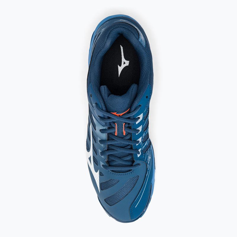Vyriški tinklinio bateliai Mizuno Wave Voltage navy blue V1GA216021 6